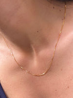 Catenina veneziana oro in argento 925