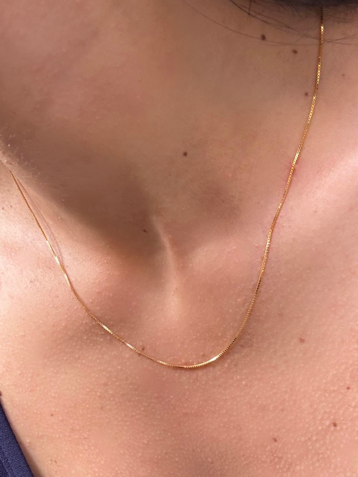 Catenina veneziana oro in argento 925