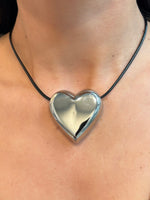 Collana cuore in acciaio inossidabile