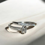 Anello chiodo con zirconi in argento 925 - SIddharta