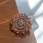 Anello etnico corallo - SIddharta