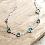 Bracciale Acquamarina in argento 925 - SIddharta