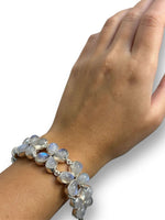 Bracciale argento con pietra di luna - SIddharta