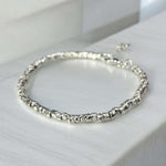 Bracciale pepite in argento 925 - SIddharta