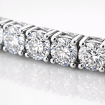 Bracciale Tennis in Argento 925 con Zirconi Brillanti – Chiusura di Sicurezza - SIddharta