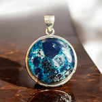 Ciondolo Azzurrite in argento 925 - SIddharta