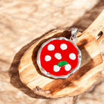 Ciondolo pizza in argento 925 - SIddharta