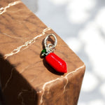Ciondolo pomodoro San Marzano in argento 925 - SIddharta