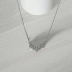 Collana 3 fiori in argento 925 - SIddharta