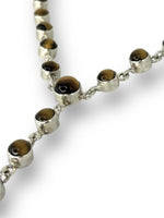 Collana Occhio di Tigre argento 925 - SIddharta