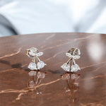 Orecchini ciliegia in argento 925 con zirconi - SIddharta