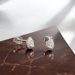 Orecchini punto luce goccia in argento 925 - SIddharta