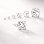 Orecchini Punto Luce in Argento 925 – Zircone Brillante (3–10 mm) - SIddharta