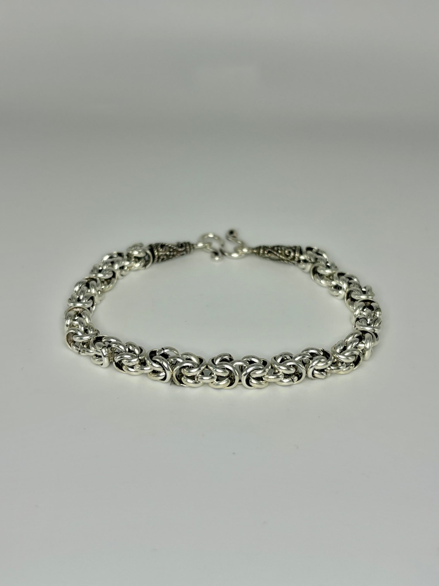 Bracciale uomo maglia bizantina argento 925 - SIddharta