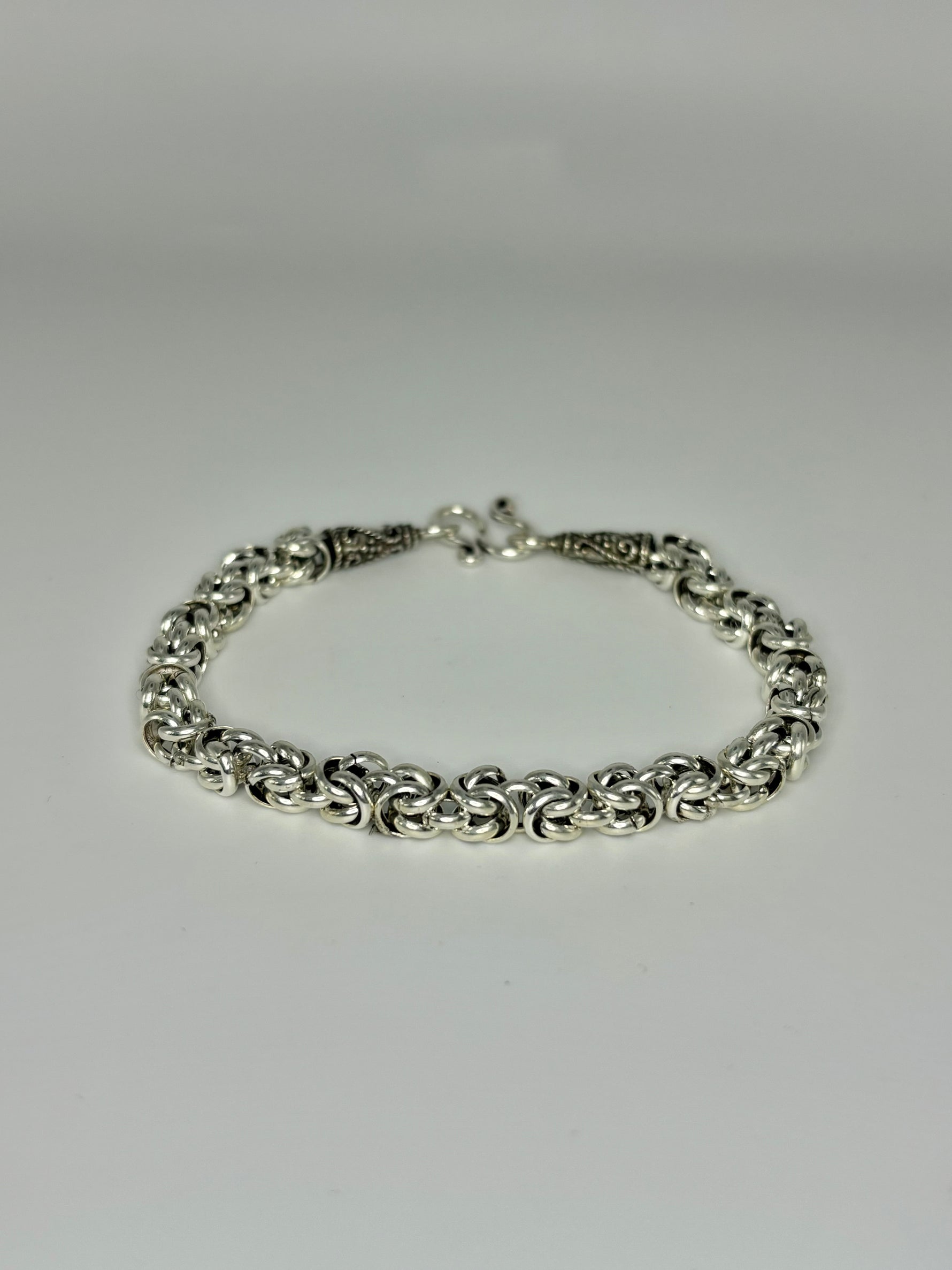 Bracciale uomo maglia bizantina argento 925 - SIddharta