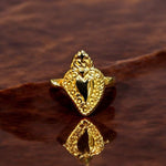 Anello cuore sacro oro in acciaio inossidabile - SIddharta