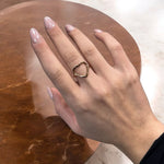 Anello cupid ramato in acciaio inossidabile - SIddharta