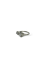 Anello doppio zircone argento 925 - SIddharta