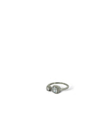 Anello doppio zircone argento 925 - SIddharta