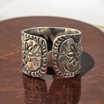 Anello fascia Elefanti in argento 925 - SIddharta