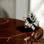 Anello fiore grande in argento 925 - SIddharta