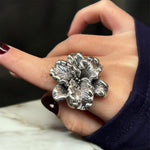 Anello fiore in argento 925 - SIddharta