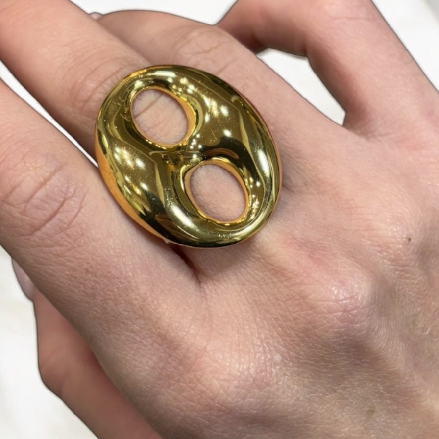 Anello marina oro in acciaio inossidabile - SIddharta