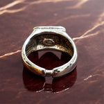 Anello maschera in argento 925 - SIddharta