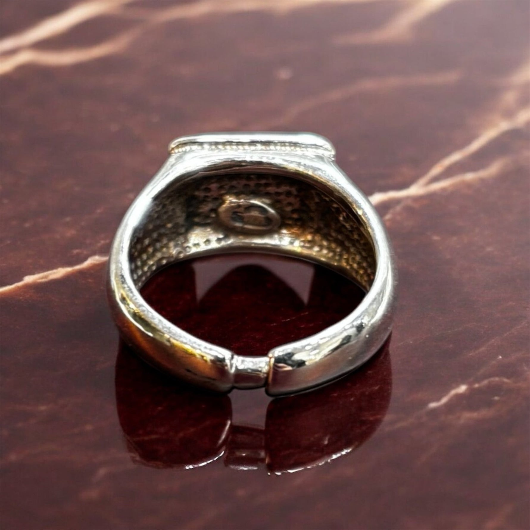 Anello maschera in argento 925 - SIddharta