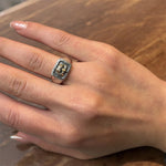Anello maschera in argento 925 - SIddharta