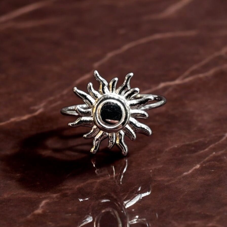 Anello sole in acciaio inossidabile - SIddharta