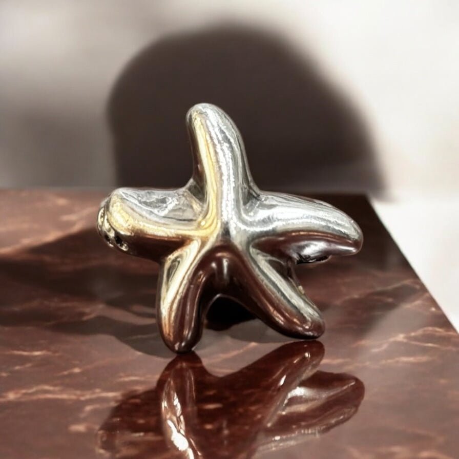 Anello stella marina in argento 925 - SIddharta