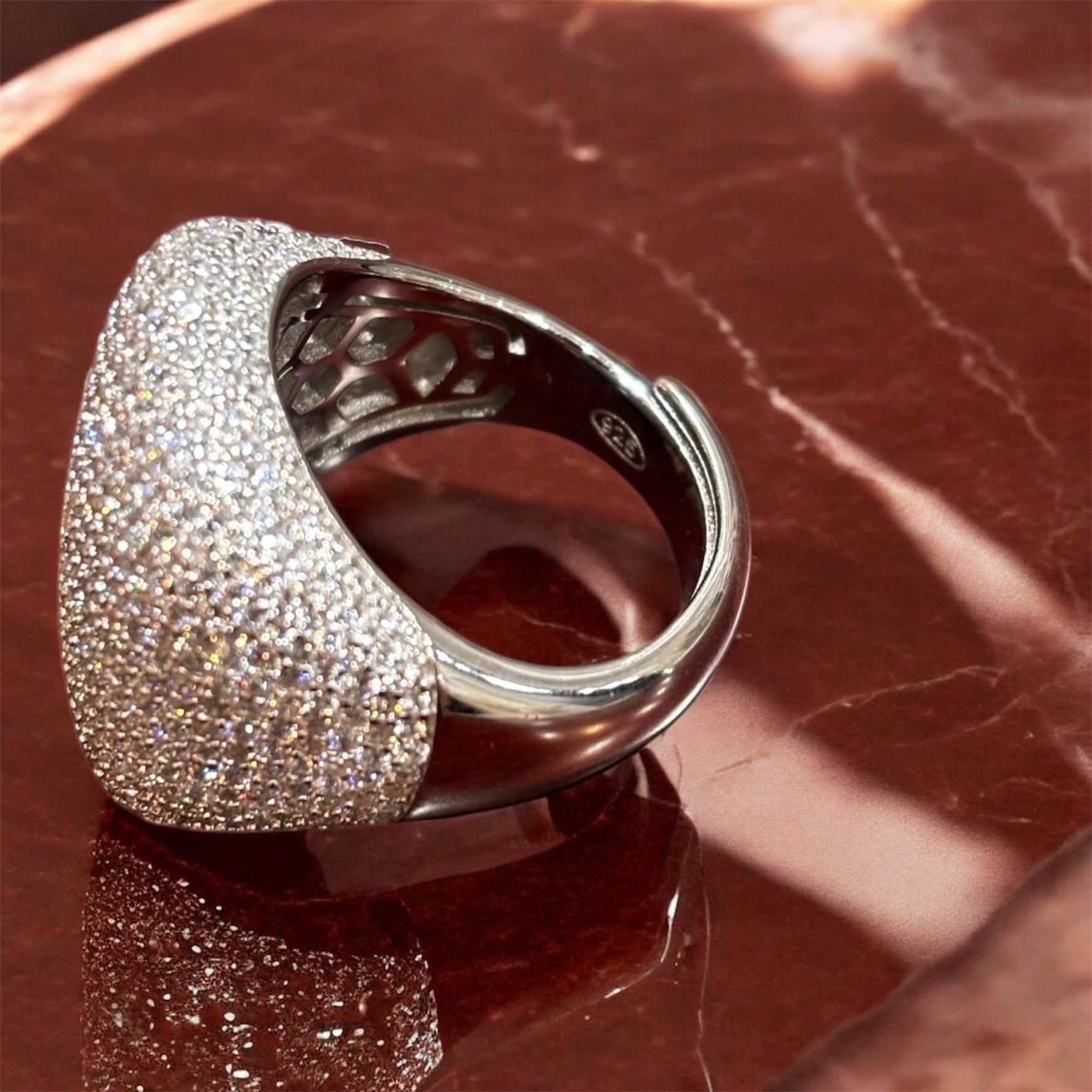 Anello zirconi in argento 925 - SIddharta