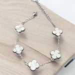 Bracciale 5 fiori madreperla S in argento 925 - SIddharta
