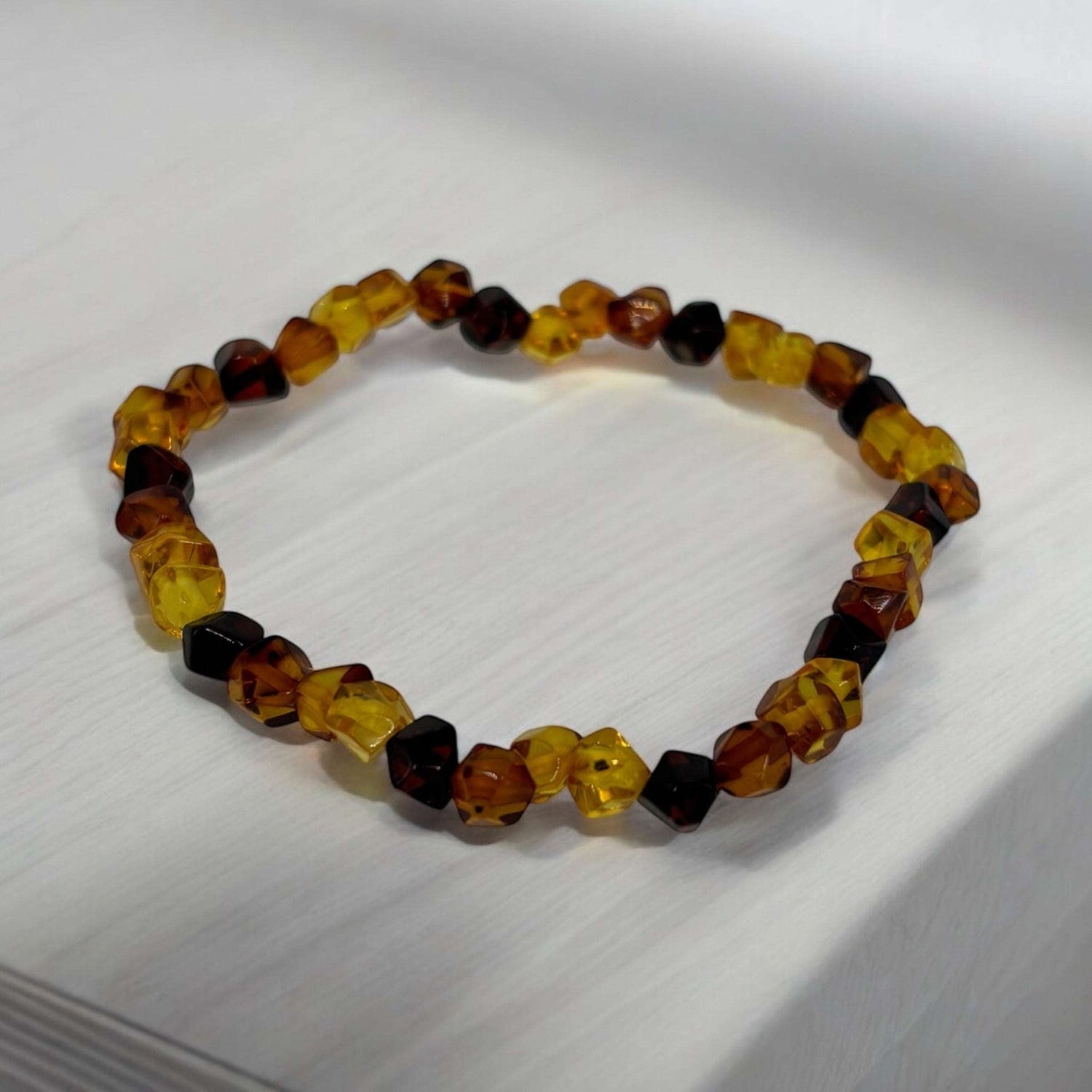 Bracciale Ambra elastico - SIddharta