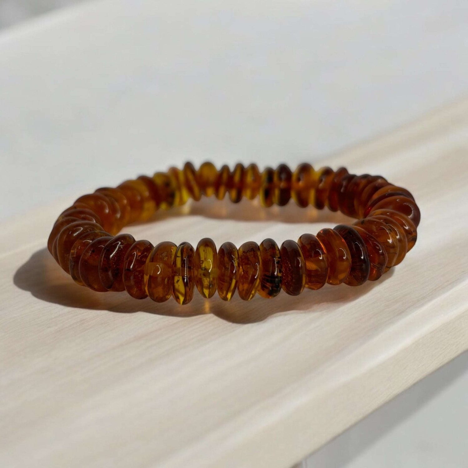 Bracciale Ambra elastico big - SIddharta