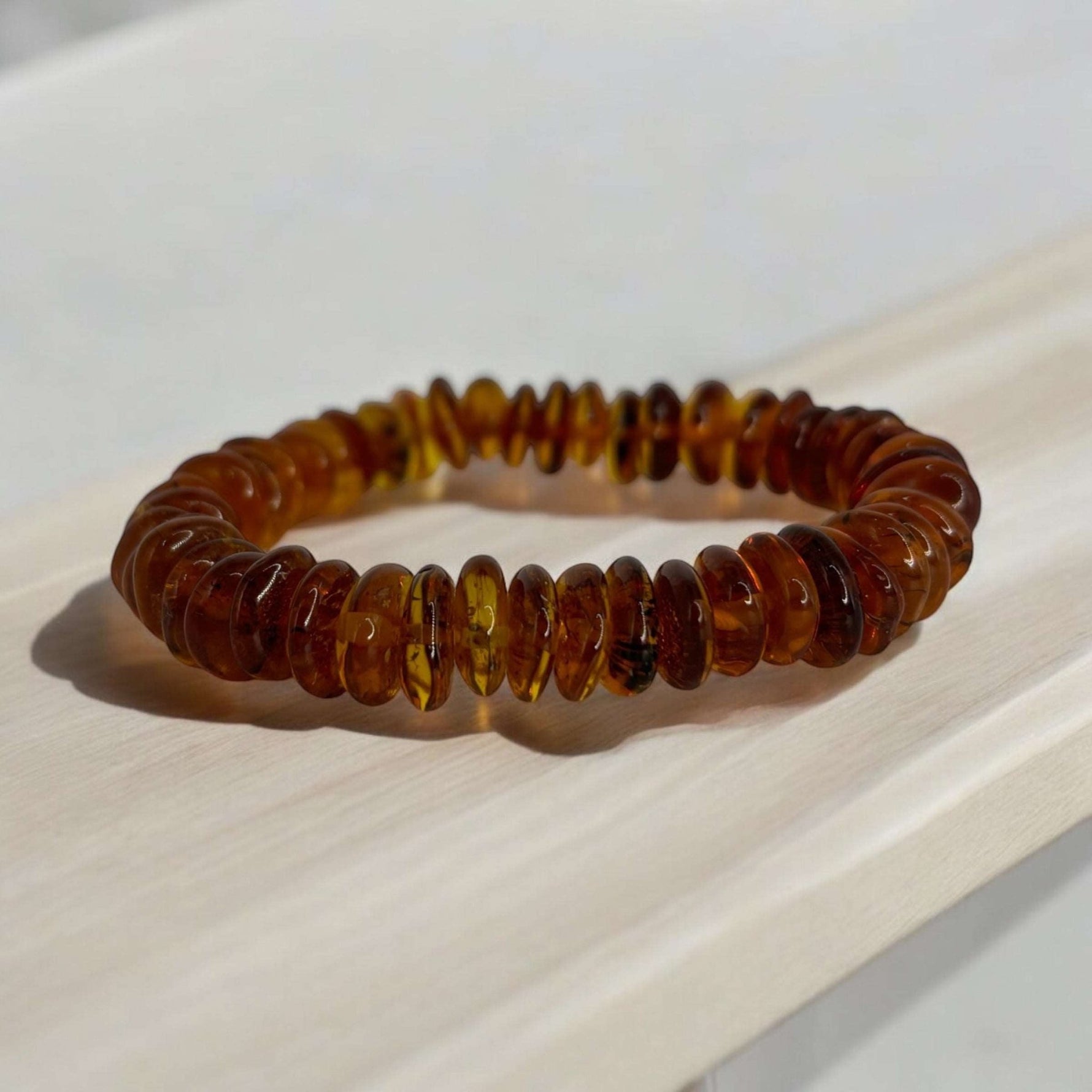 Bracciale Ambra elastico big - SIddharta