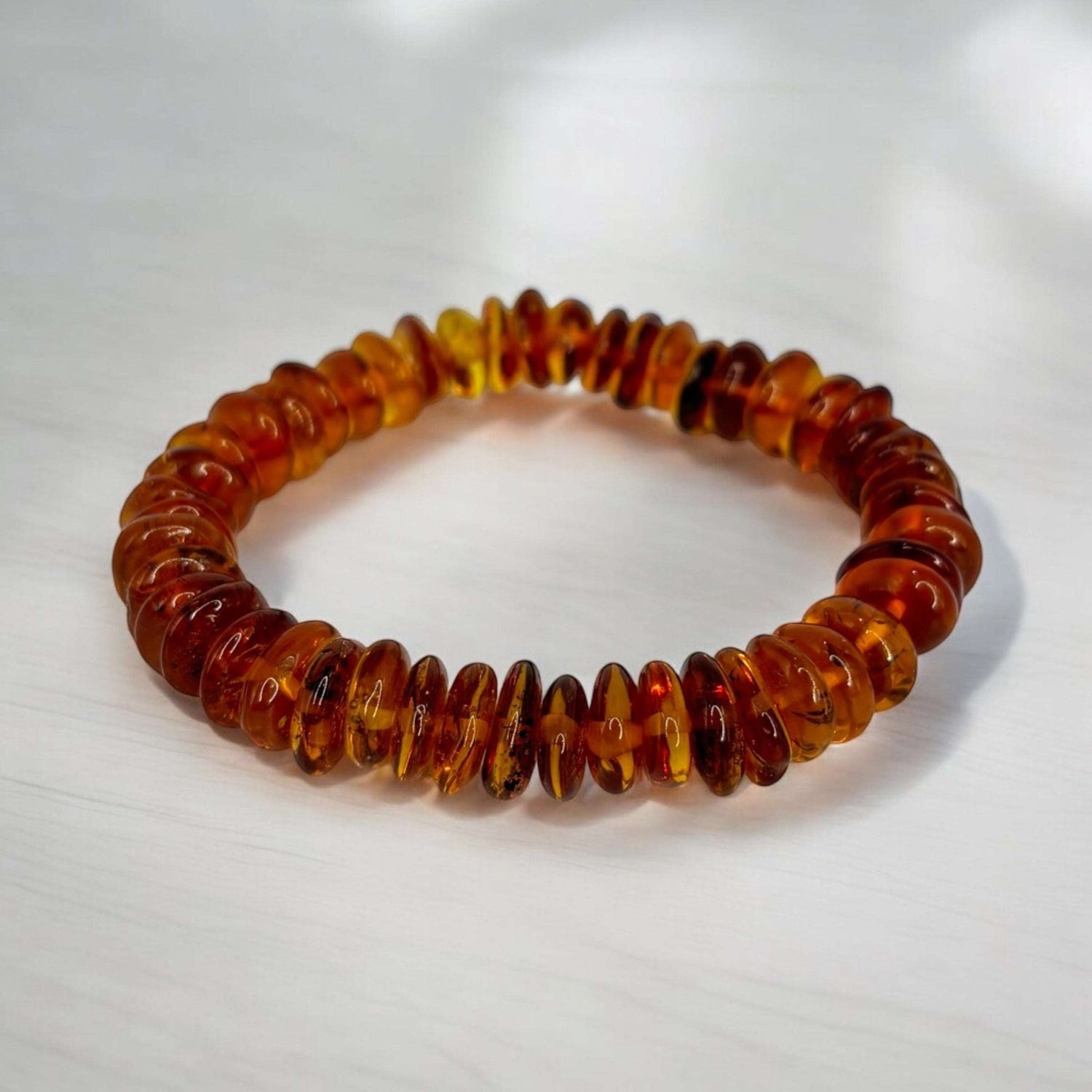 Bracciale Ambra elastico big - SIddharta