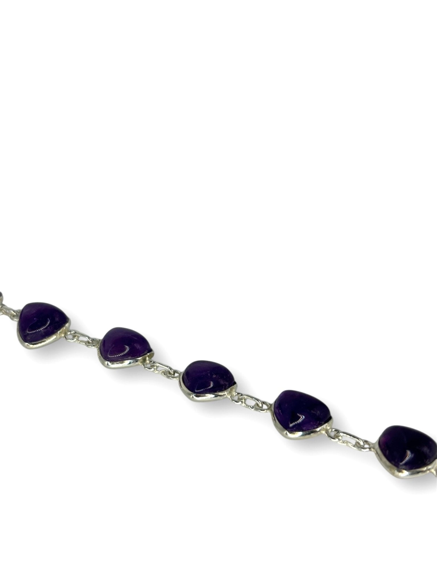 Bracciale argento con Ametista - SIddharta