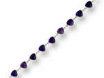 Bracciale argento con Ametista - SIddharta