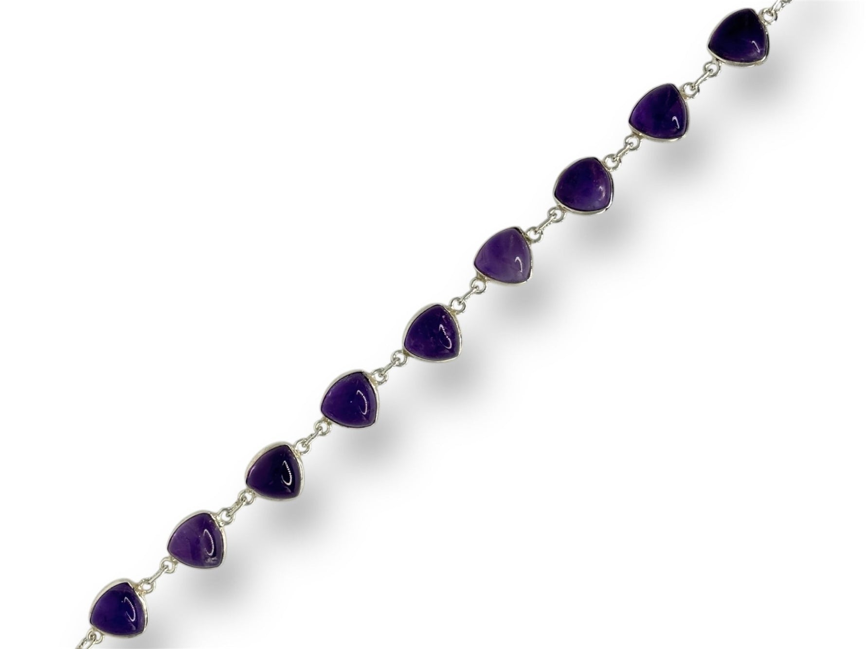 Bracciale argento con Ametista - SIddharta