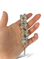 Bracciale argento con pietra di luna - SIddharta