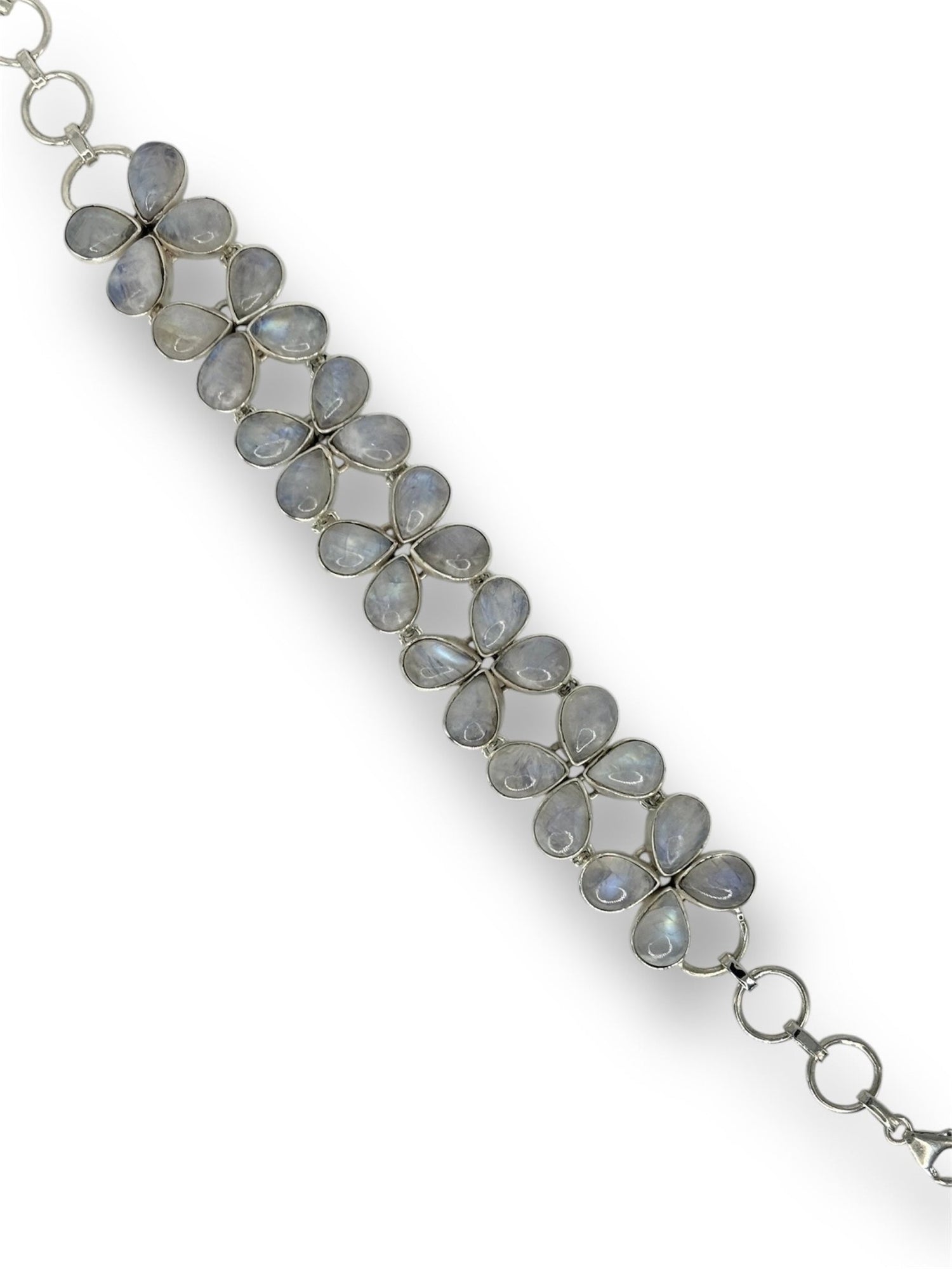 Bracciale argento con pietra di luna - SIddharta