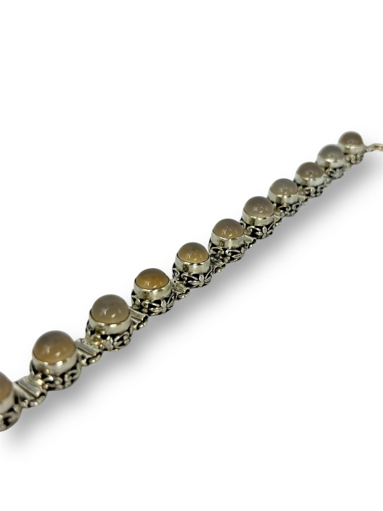 Bracciale argento quarzo rosa - SIddharta