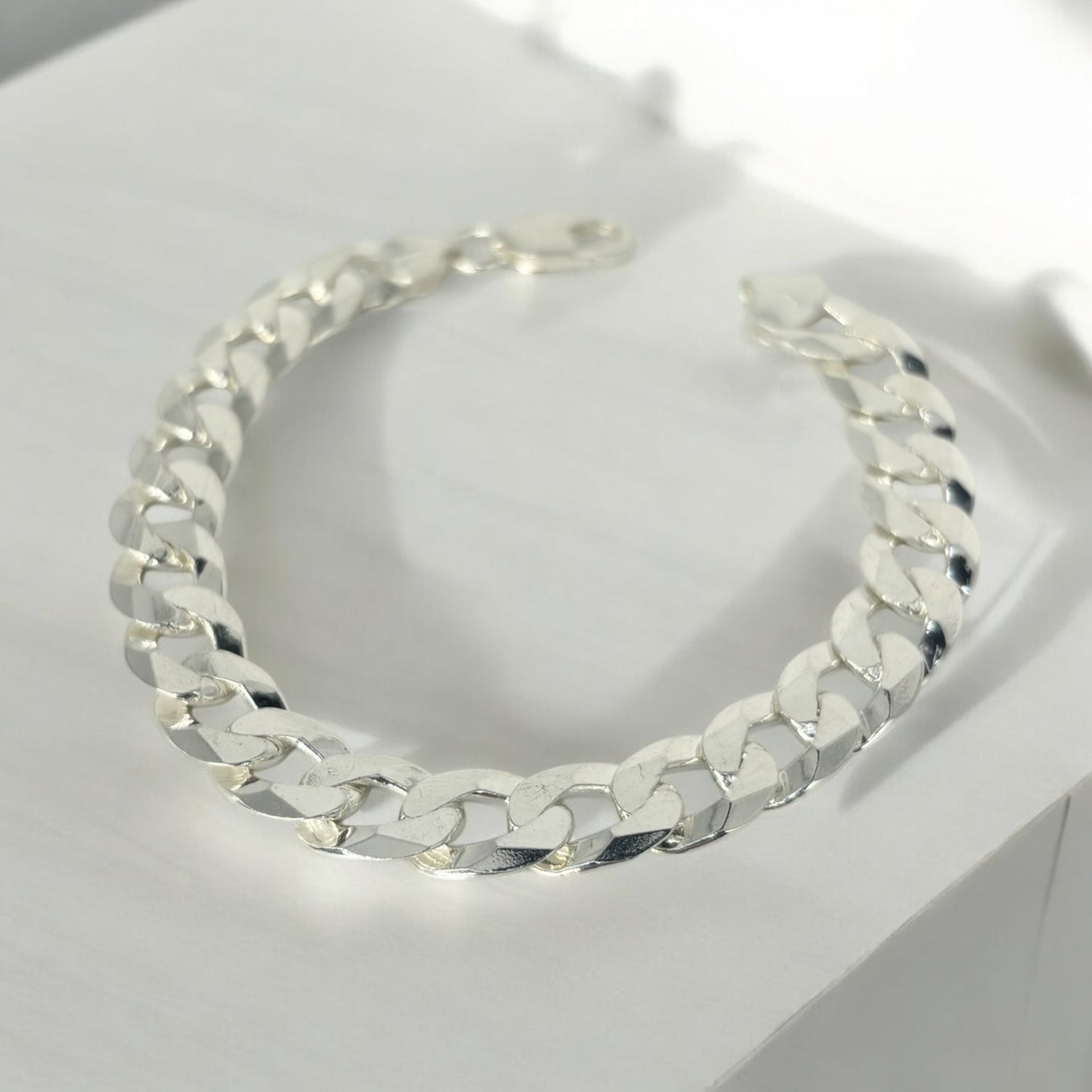 Bracciale catena piatta argento 925 - SIddharta