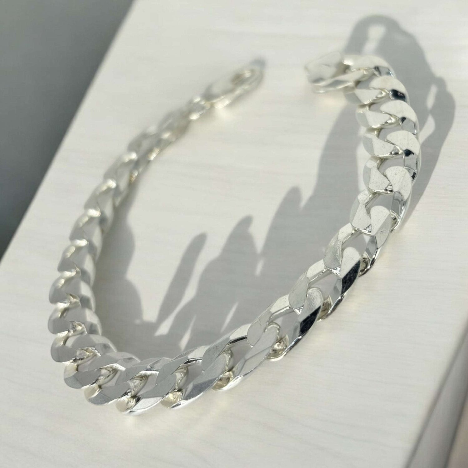 Bracciale catena piatta argento 925 - SIddharta