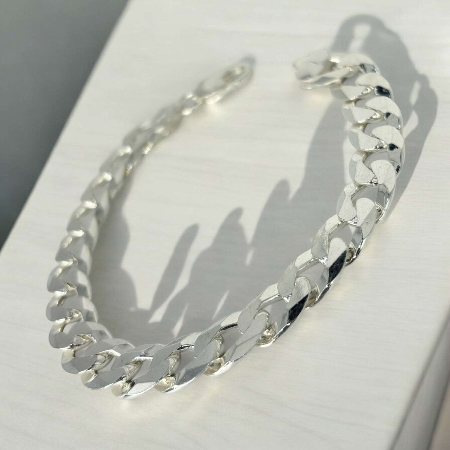 Bracciale catena piatta argento 925 - SIddharta