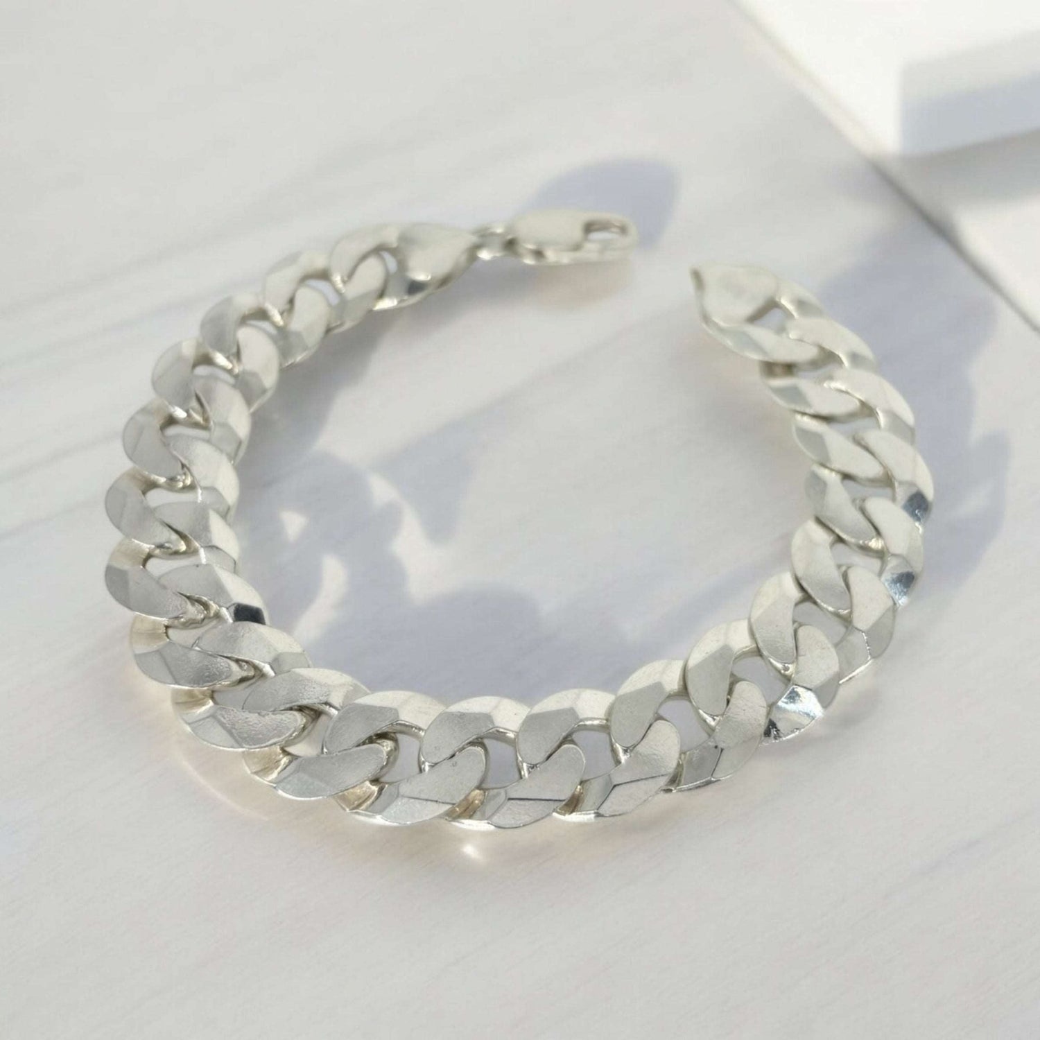 Bracciale catena piatta argento 925 - SIddharta