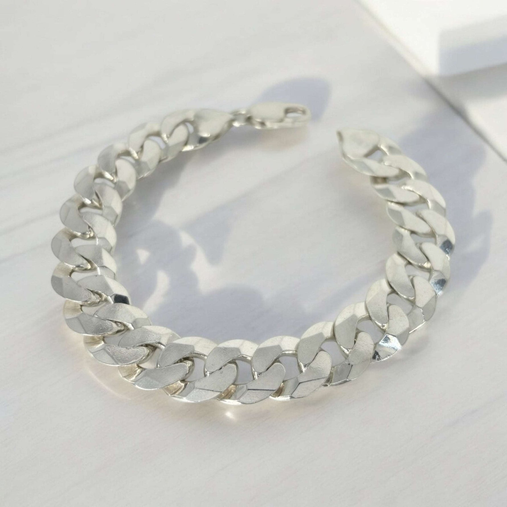 Bracciale catena piatta argento 925 - SIddharta