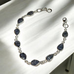 Bracciale con pietre in argento 925 - SIddharta